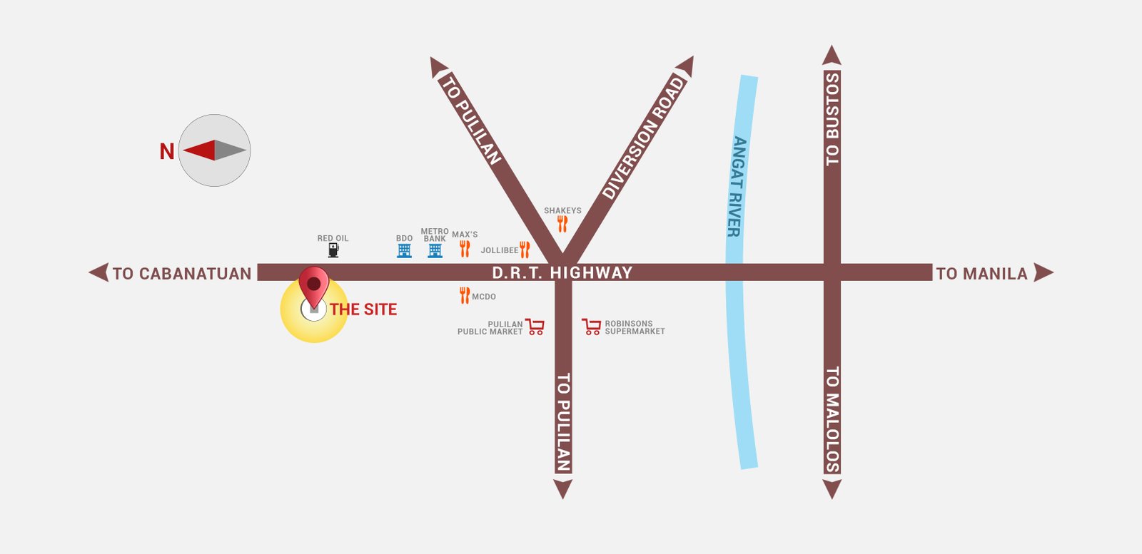 Casa Buena de Pulilan Project Site Location Map